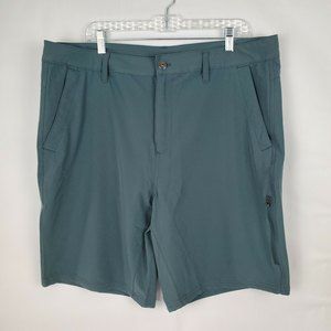 Gerry Shorts Mens 38 Beige Cargo Stretch Hiking Outdoors Casual